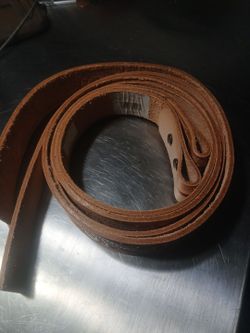 Leather belts