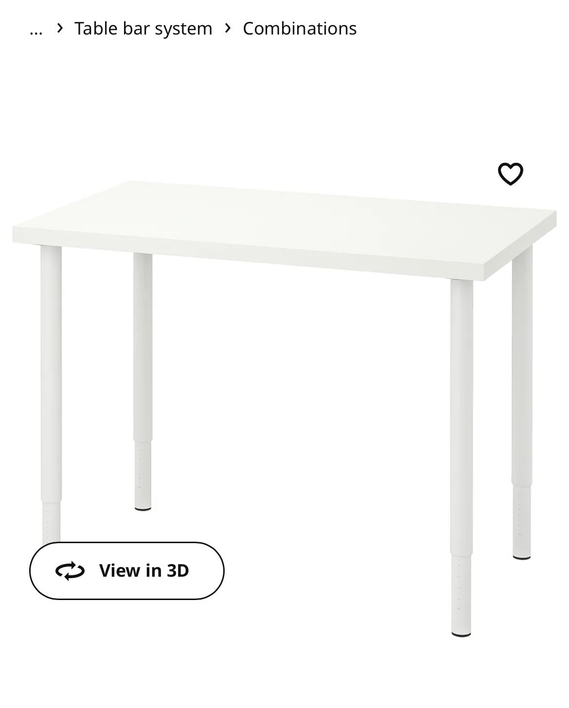 IKEA Linnmon Desk