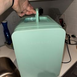 Multifunctional Mini Fridge, 10 Liter/12 Can Portable Cooler and Warmer Personal Fridge
