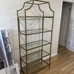 Glass Modern Bookshelf/Bookcase