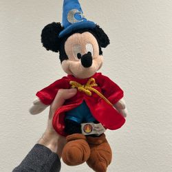 Authentic Mickey Mouse Wizard Plushie