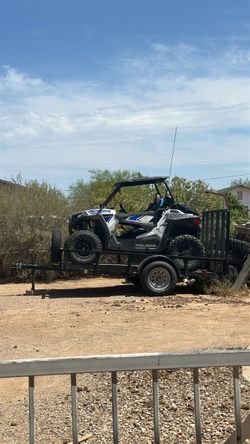 2018 polaris rzr 900 and trailer...trade for motor home or camper