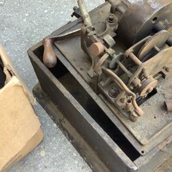 Vintage Record Player Mechanical 