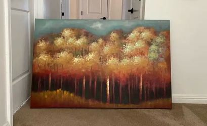 Canvas wall art 48” x 31”