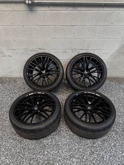 20" OEM Staggered Nissan GTR GT-R Wheels Rims Set of 4 20x9.5 20x10.5 5x114.3