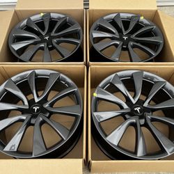 20” Tesla Model 3 Stiletto Sport Performance Wheels Rims Factory OEM NEW