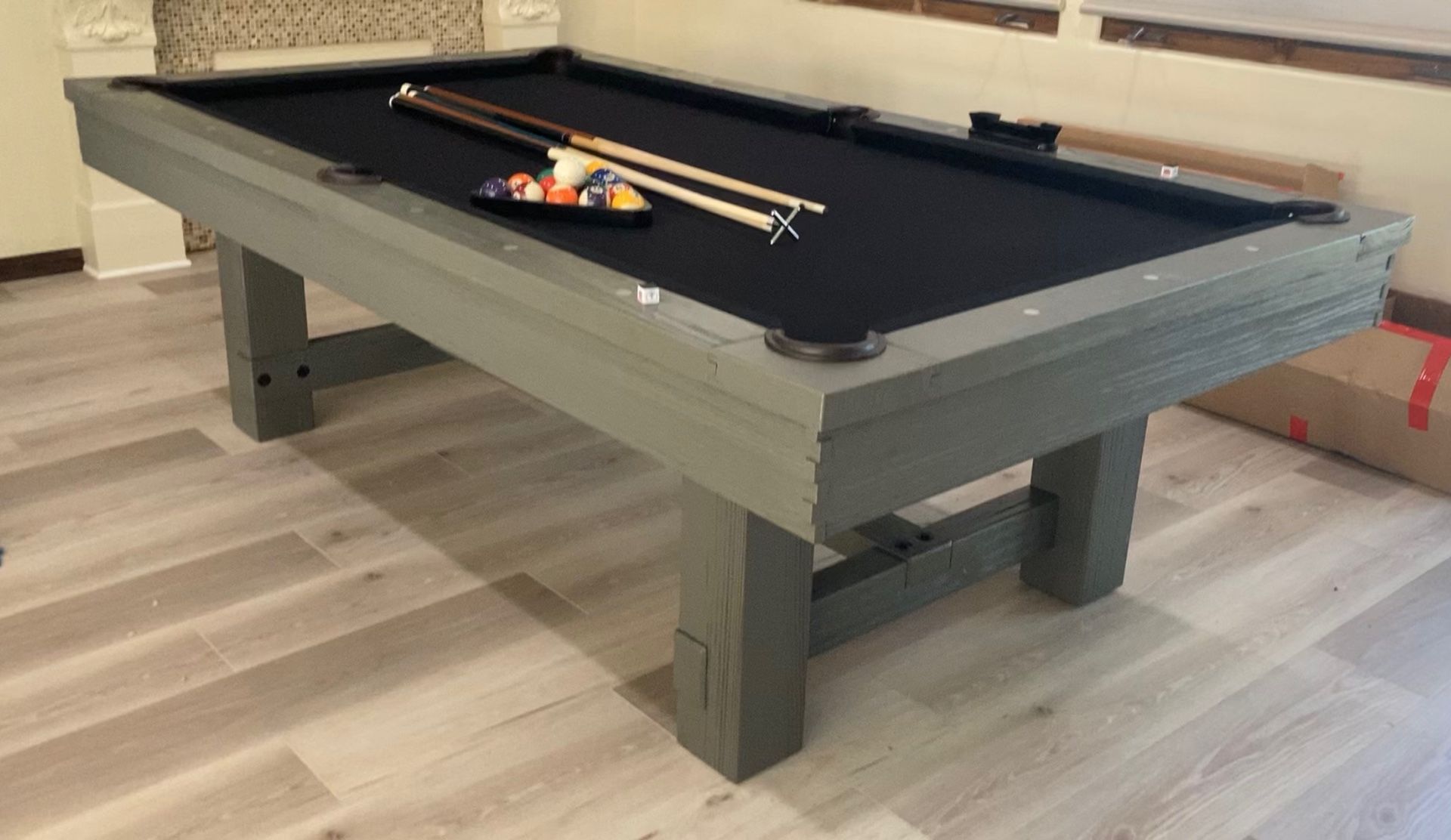 New Pool Tables Slate Top. Delivery Available Billiard Table