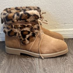 Winter Boots Leopard