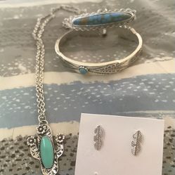 Cuff Necklace Ring Nd Set