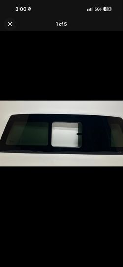 2015-2025 Ford F150 Manual Sliding Rear Back (flush fit) Window Non-Heat