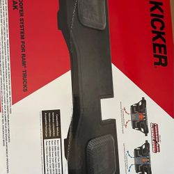 New 2 Kicker L7t 10”subwoofers And Box For Dodge Ram 4 Doors