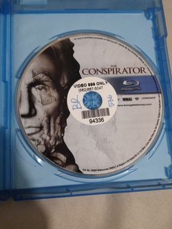 The Conspirator Blu-Ray Dvd