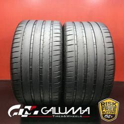 Set of 2 Tires LikeNEW Michelin Pilot Sport 4S ND0 XL 315/30ZR21 No Repair #93885