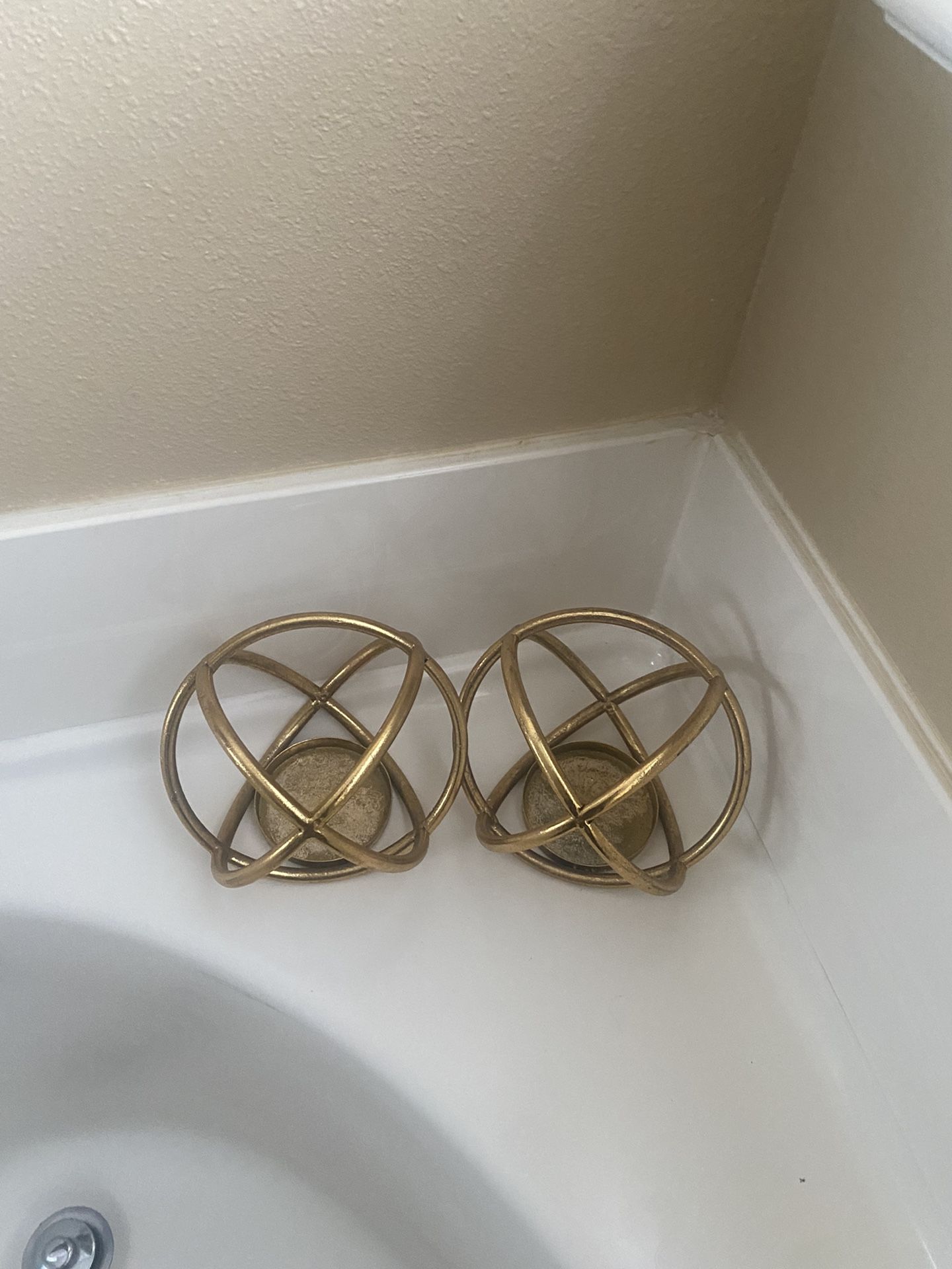 Gold Candle Holders