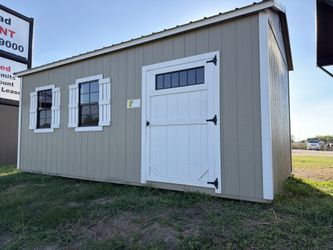 10×20 Cottage Shed – Double Doors + Windows