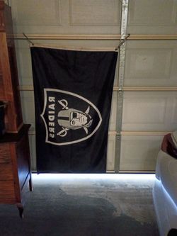 Las Vegas Raiders Large Banner Flag