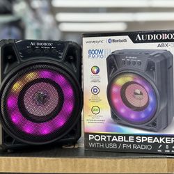 Mini Rechargeable Bluetooth Speaker with Ring lights 