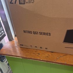 Acer Gaming Monitor New 27” Nitro QG1 Series Brand New 
