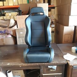 Racing Seat Black N Yellow