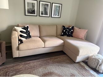 Sofa with storage $900 MOVING SALE