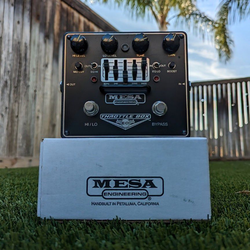 Mesa Boogie Throttle Box EQ Effects Guitar Pedal for Sale in