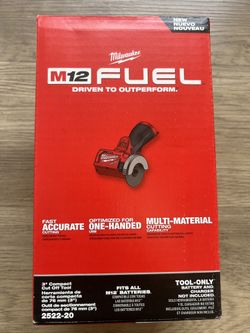 Milwaukee M12 FUEL 12V Lithium-Ion Brushless Cordless 3 in. Cut Off Saw (Tool-Only)