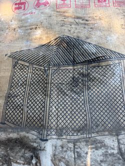 New 10x10 white gazebo