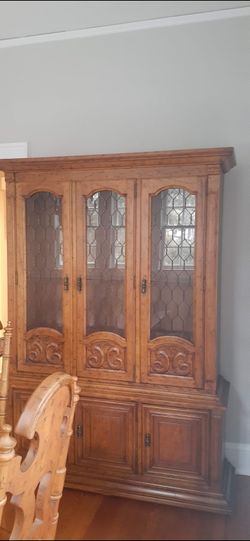 Vintage china cabinet