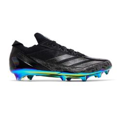 Adidas Adizero Electric Football Cleats Size 9.5 Juice Pack Black 