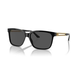 Versace Mens Sunglasses - Black Frame/Grey Lens VE4307 GB1/87 58-17 Square 145mm