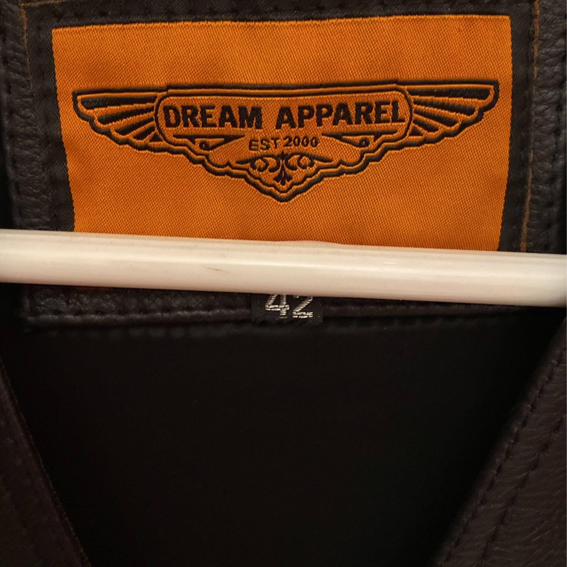 New With Tag Size 42 Leather Vest