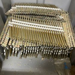 Framing Nails 21 Degree 3 1/2” Nearly Full Box