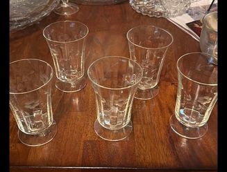 Vasos  de cristal