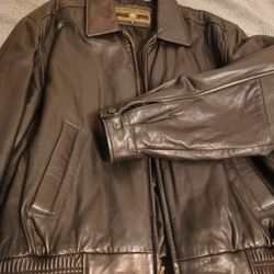 Genuine Leather Members Only Men's Jacket 