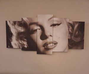 Marilyn Monroe Canvas Picture Art