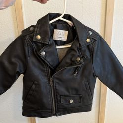 Baby Zara Leather Jacket 