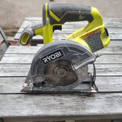 Ryobi Circular Saw Cordless 18volt Tool Only 5 1/2" inch Blade