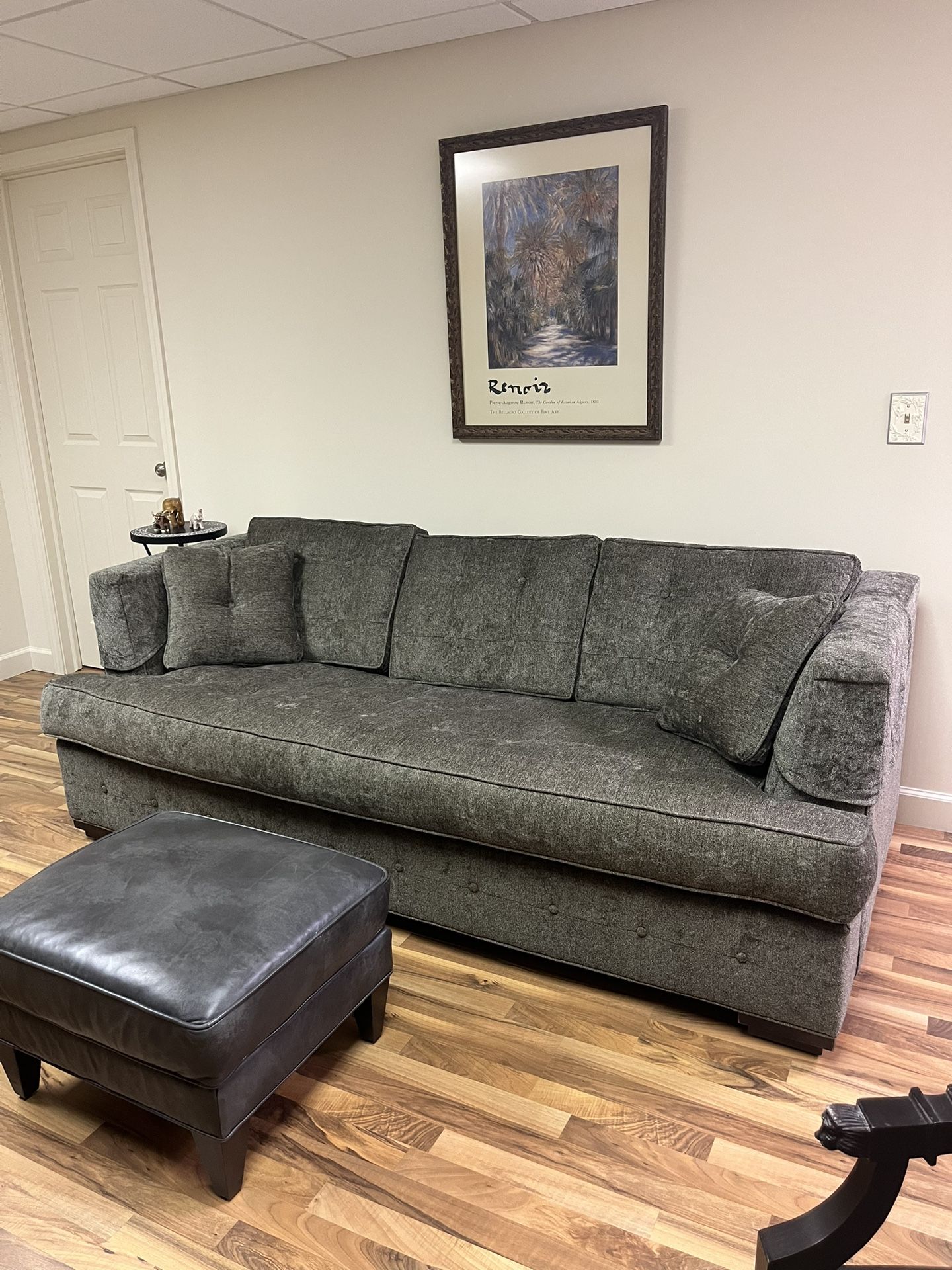 Beautiful Ethan Allen Sofa & Foot Stool
