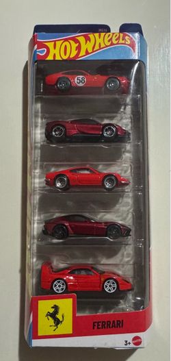 Hot Wheels Ferrari 5-Pack Die-Cast Cars