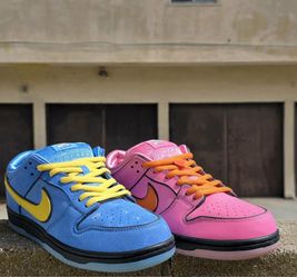 Nike SB dunk low THE POWERPUFF GIRLS