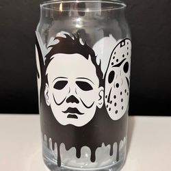 Horror Drip Glass Can 