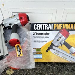 Central pneumatic 21 inch framing, nailer air gun
