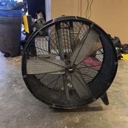Used Industrial High-Velocity Floor Fan
