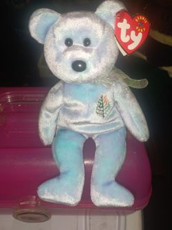 Retired New ISSY JAKARTA TY BEANIE BABY 🍼 TEDDY BEAR FOR SALE.