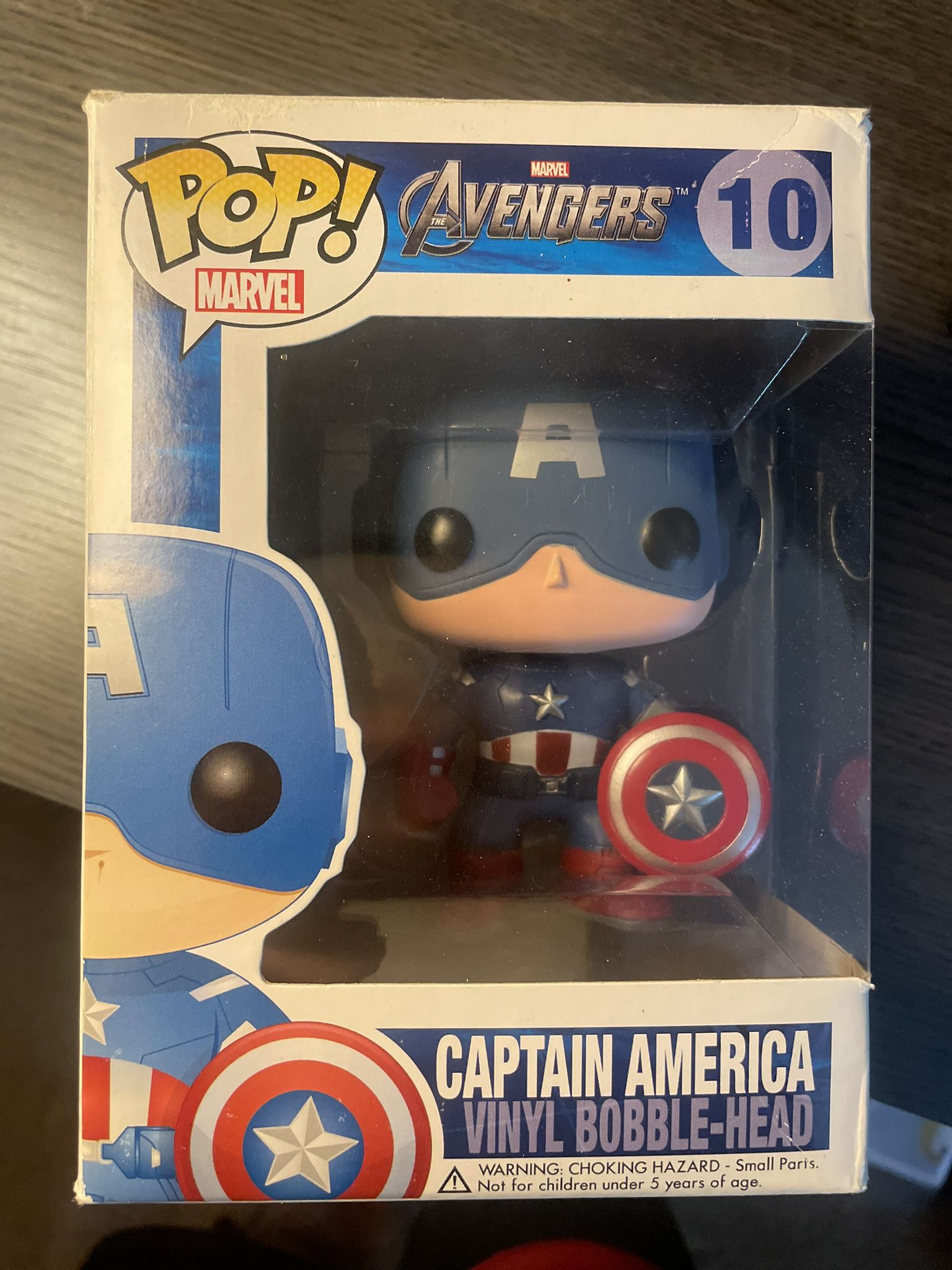 OG Avengers Captain America 10 Funko Pop 