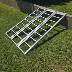 Floe aluminium ramp