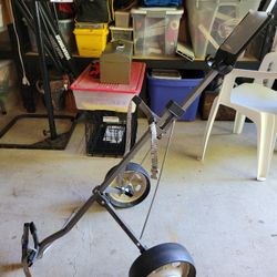 Folding Push Pull Golf Cart 