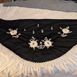 Spanish Floral Shawl