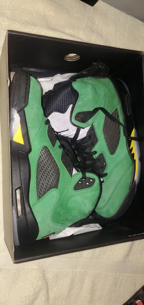 Nike Air Jordan Retro SE Oregon 2020 Apple Green/Black/Yellow