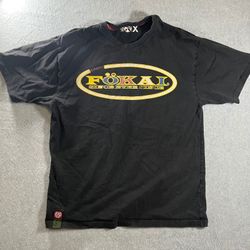 Vintage Fokai Guam "Since Ever Since" Mens Graphic T-Shirt - Black, Size XL (X)